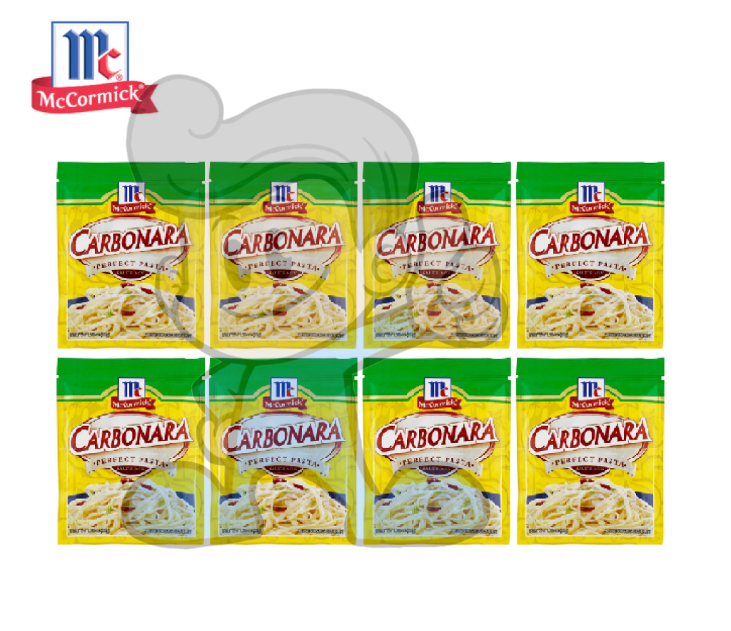 Mccormick Carbonara Perfect Pasta Sauce Mix (8 X 35 G) Groceries