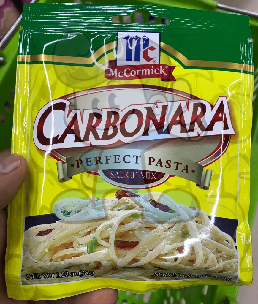 Mccormick Carbonara Perfect Pasta Sauce Mix (8 X 35 G) Groceries