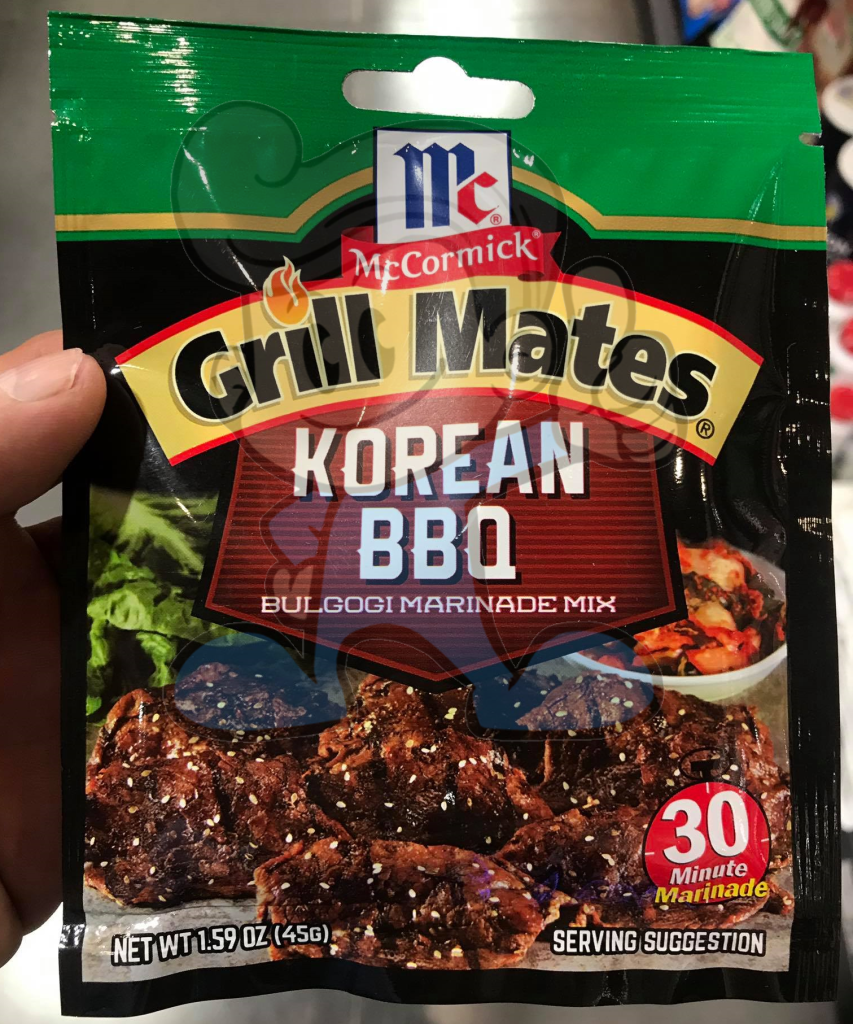 Mccormick Grill Mates Korean Bbq Bulgogi Marinade Mix (6 X 45 G) Groceries