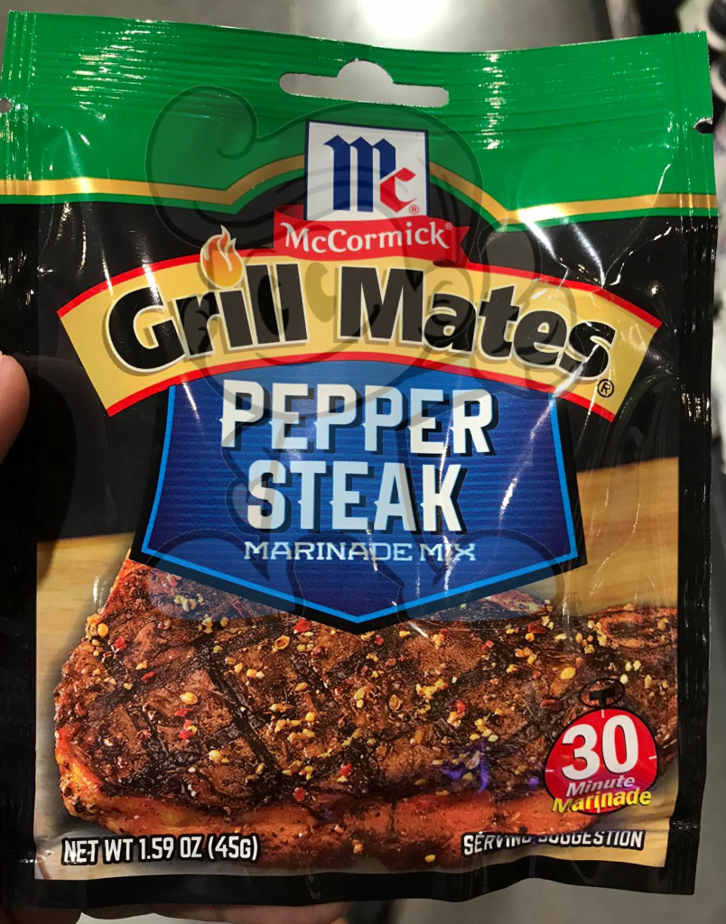 Mccormick Grill Mates Pepper Steak Marinade Mix (6 X 45 G) Groceries