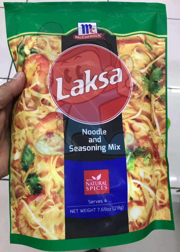 Mccormick Laksa Noodle And Seasoning Mix 218G Groceries