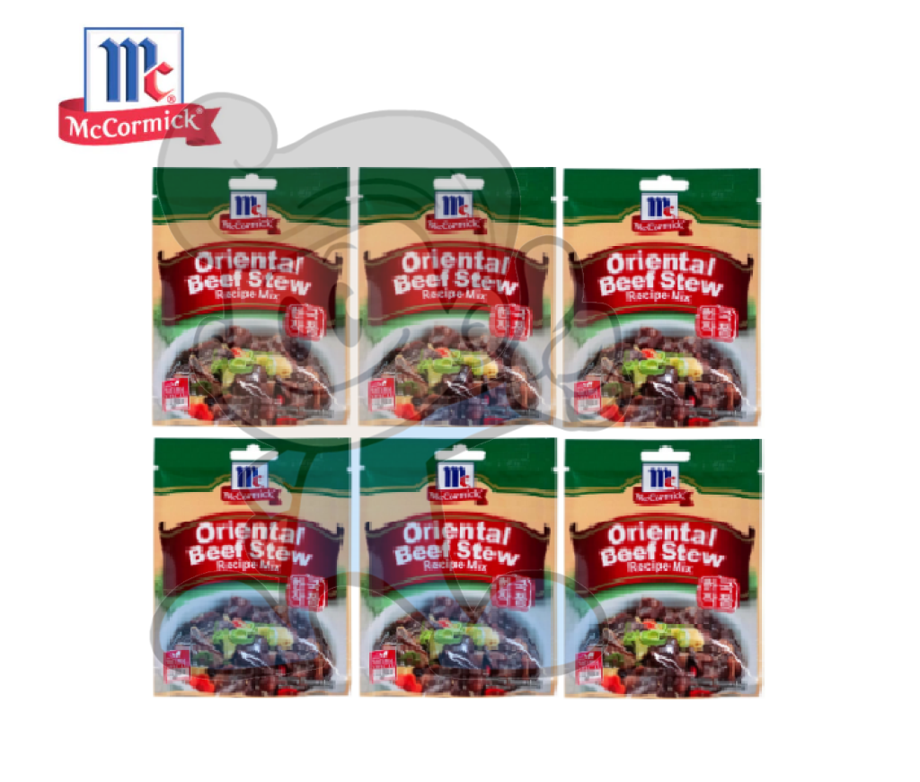 Mccormick Oriental Beef Stew Recipe Mix (6 X 37 G) Groceries
