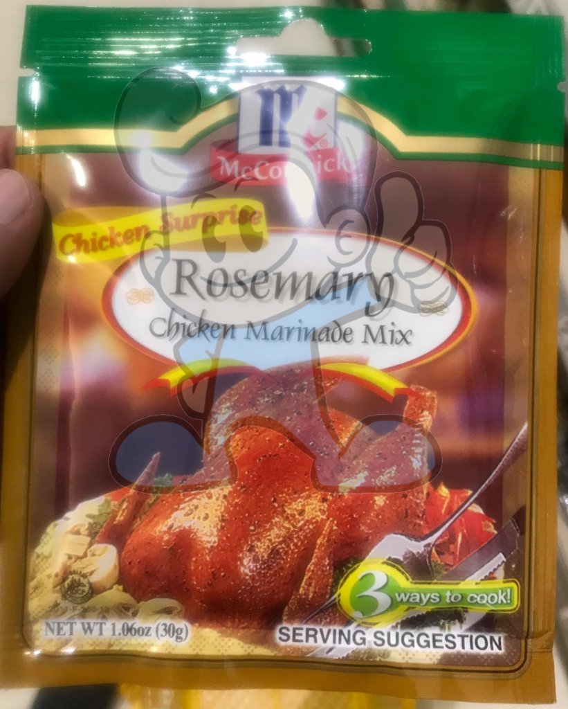 Mccormick Rosemary Chicken Marinade Mix (6 X 30 G) Groceries