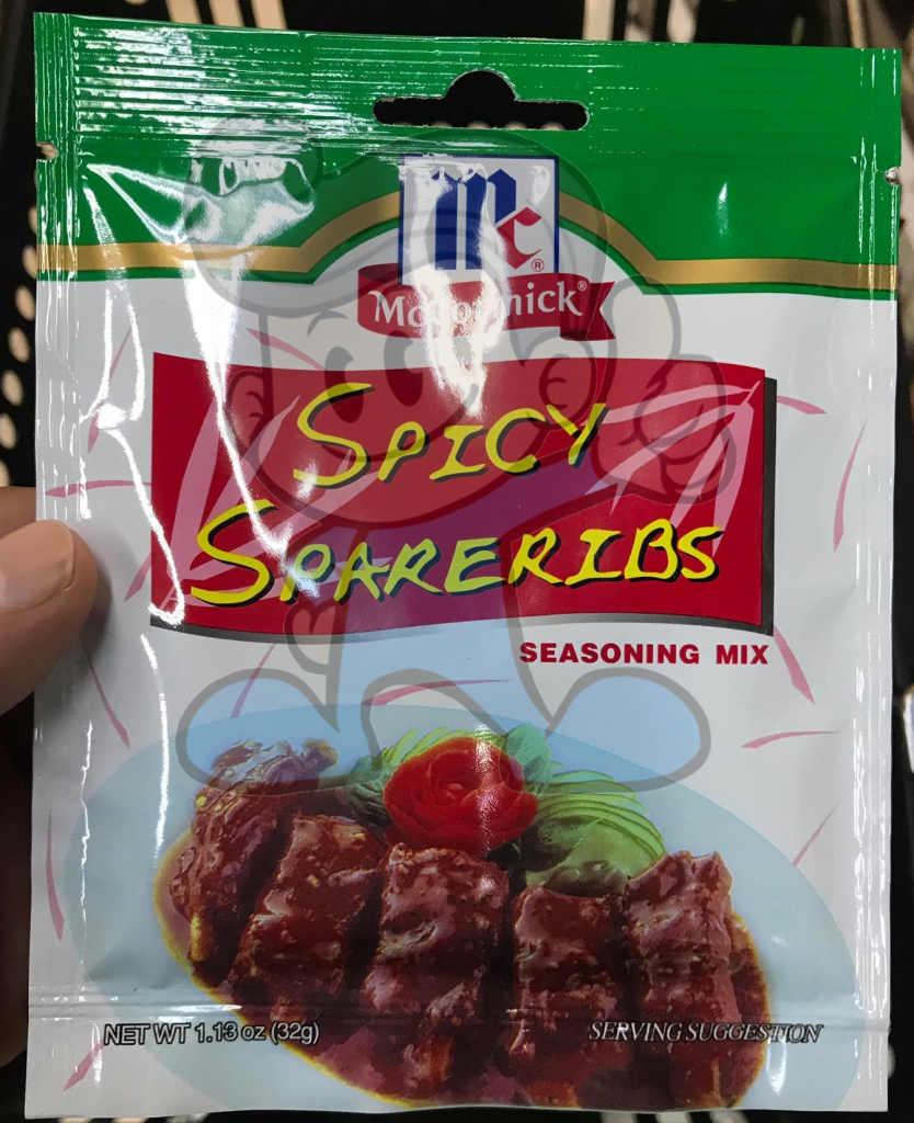 Mccormick Spicy Spareribs Seasoning Mix (6 X 32 G) Groceries