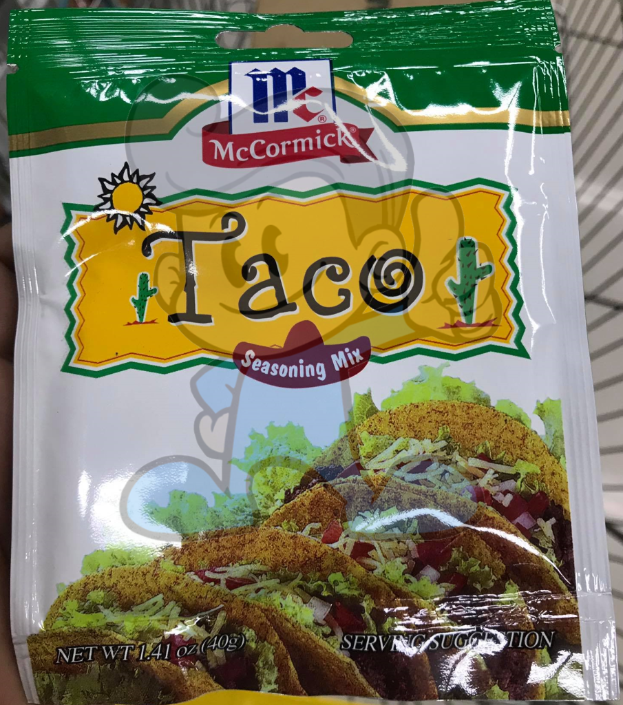 Mccormick Taco Seasoning Mix (6 X 40 G) Groceries