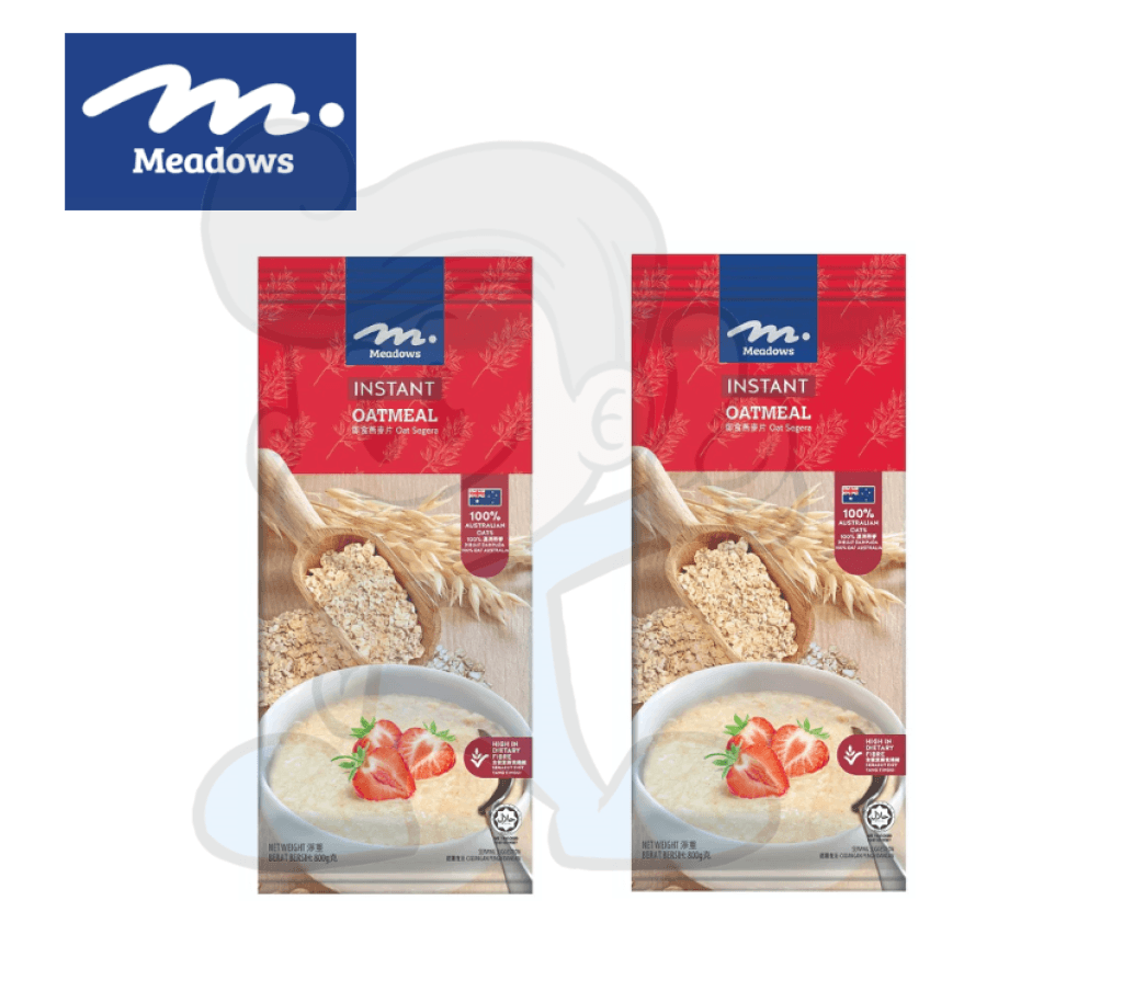 Meadows Instant Oatmeal (2 X 800G) Groceries