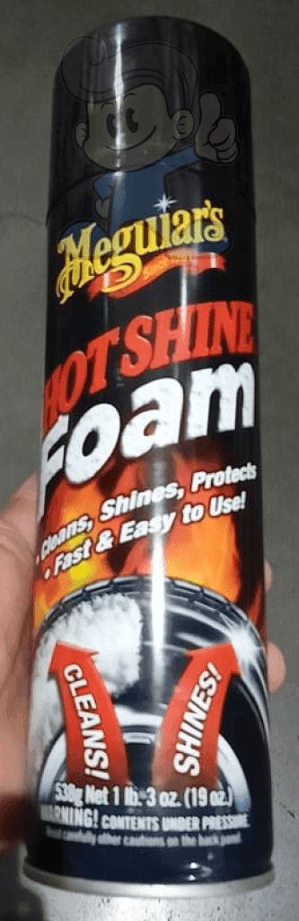 Meguiars Hot Shine Tire Foam 19Oz Motors