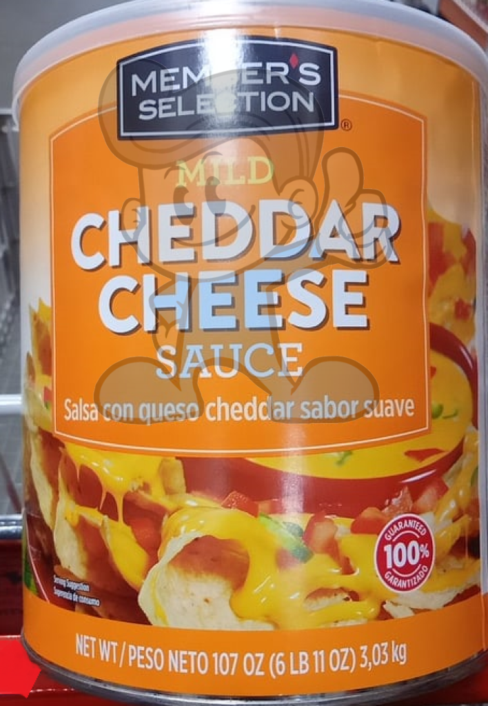 Members Selection Mild Cheddar Cheese Sauce 107Oz Groceries