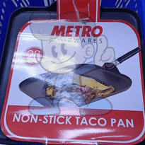 Metro Cookwares 28Cm Non-Stick Taco Pan Kitchen & Dining