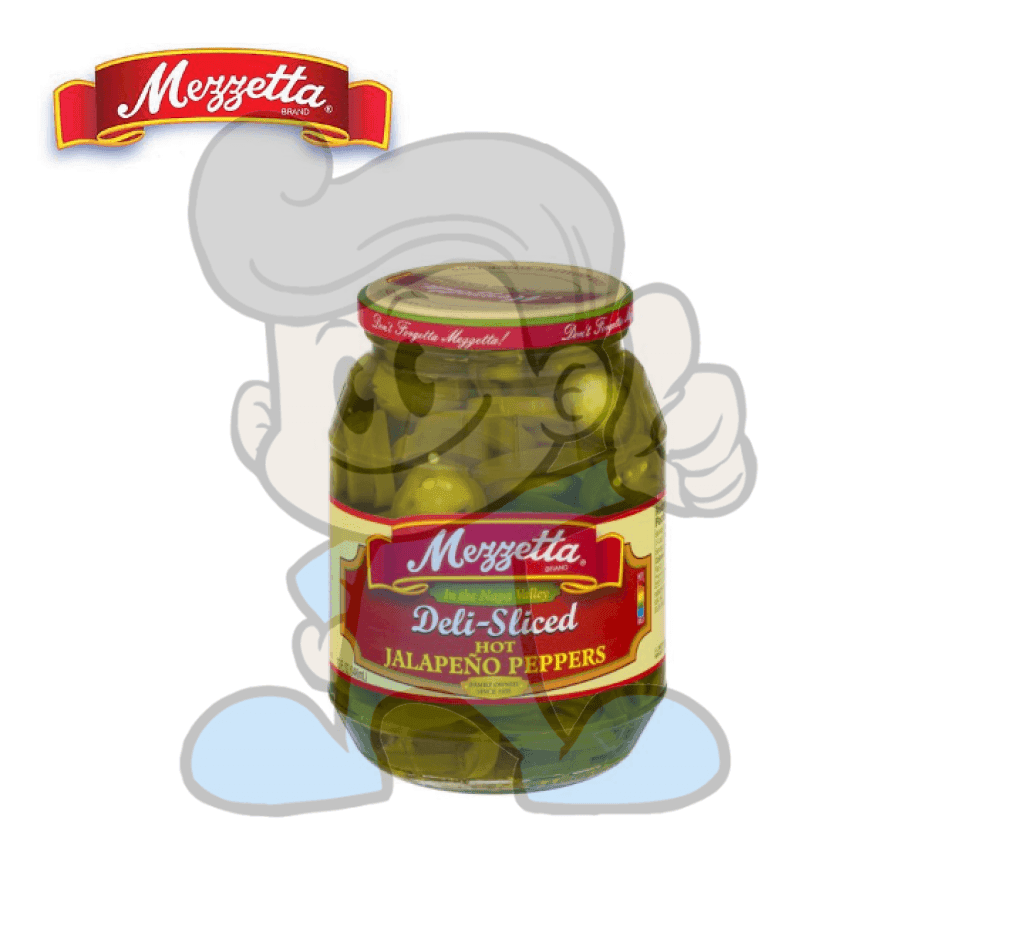 Mezzetta In The Napa Valley Deli Sliced Hot Jalapeño Peppers 32Oz Groceries