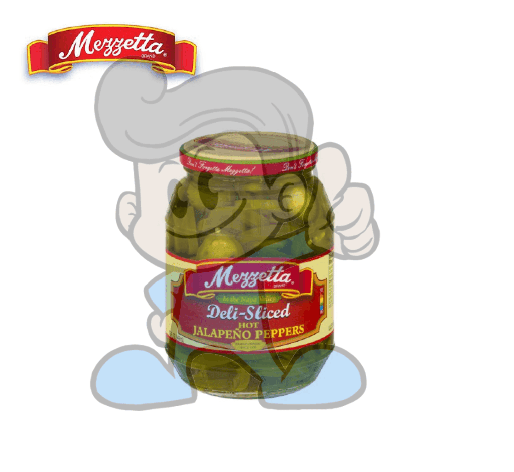 Mezzetta In The Napa Valley Deli Sliced Hot Jalape&ntilde;o Peppers 32Oz Groceries