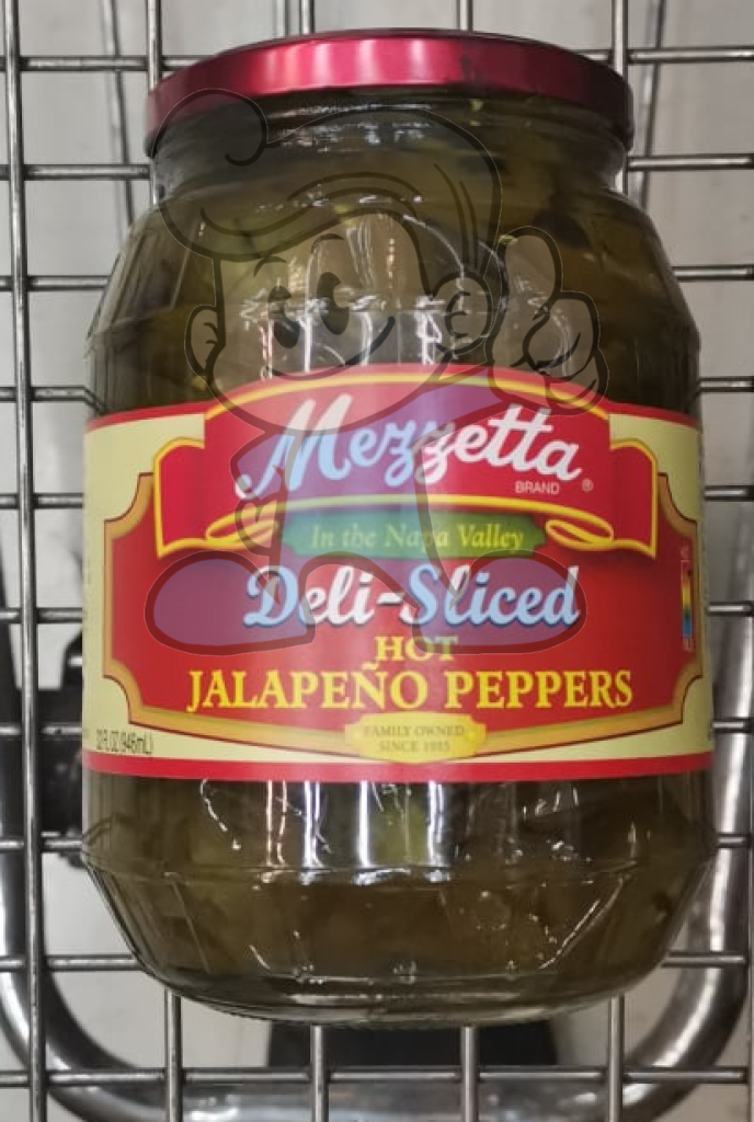 Mezzetta In The Napa Valley Deli Sliced Hot Jalape&ntilde;o Peppers 32Oz Groceries