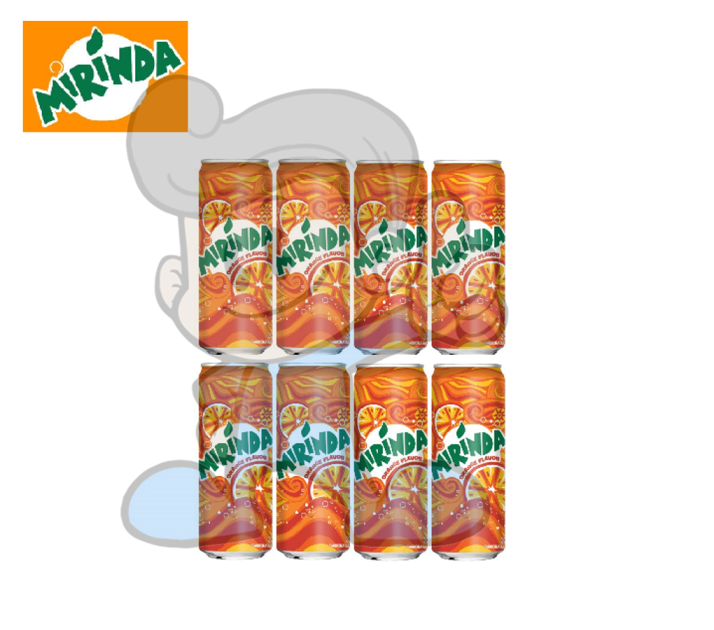 Mirinda Orange Drink (8 X 330 Ml) Groceries