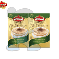 Moccona White Espresso Cafe Style Coffees (2 X 160 G) Groceries