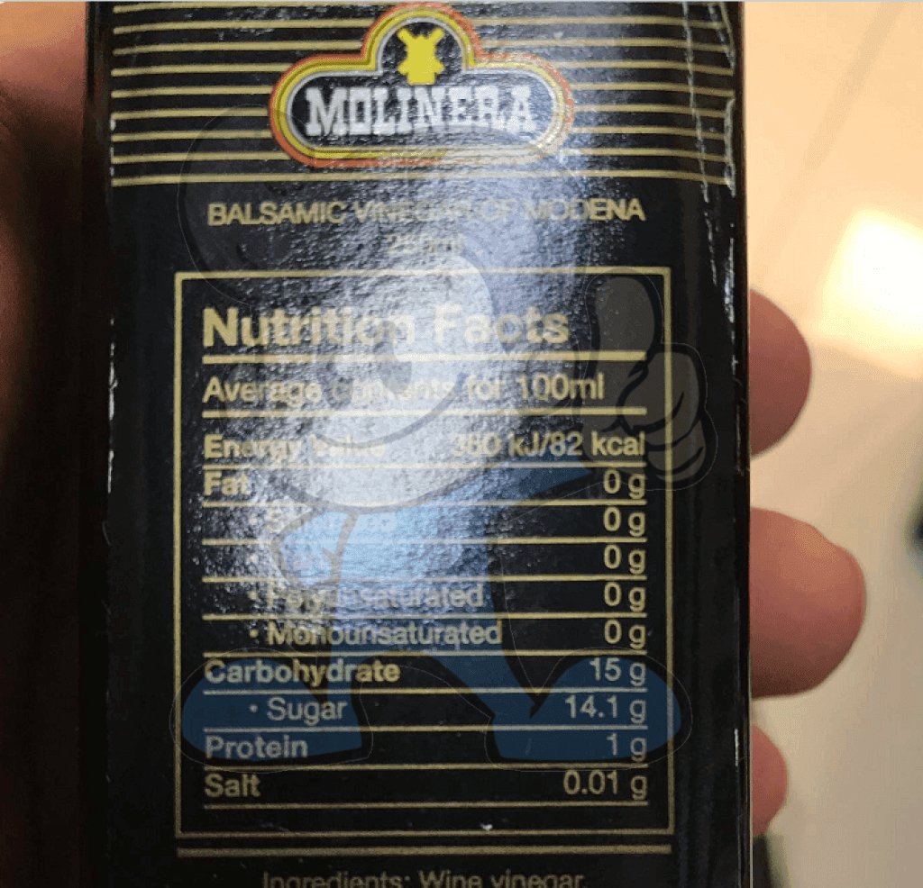 Molinera Balsamic Vinegar Of Modena (2 X 250Ml) Groceries