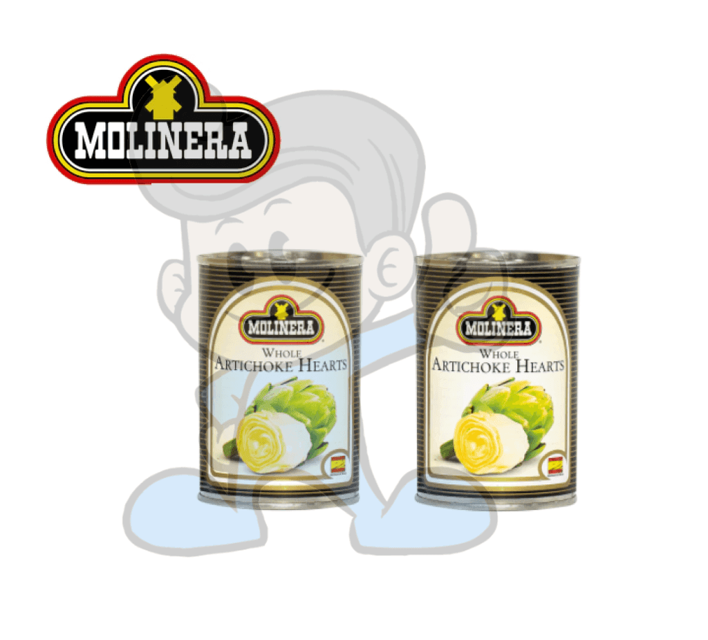 Molinera Whole Artichoke Hearts (2 X 390G) Groceries