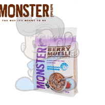 Monster Berry Muesli Bursting With Berries 600G Groceries