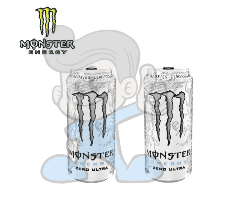 Monster Energy Ultra Sugar Free Drink (2 X 17Fl.oz.) Groceries