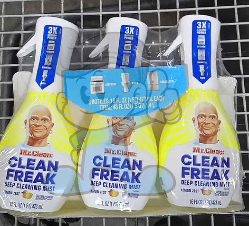 Mr. Clean Freak Deep Cleaning Mist (3 X 16 Oz) Household Supplies