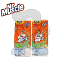 Mr. Muscle Fresh Discs Refill Toilet Bowl Cleaning Citrus (2 X 1 Tube) Household Supplies