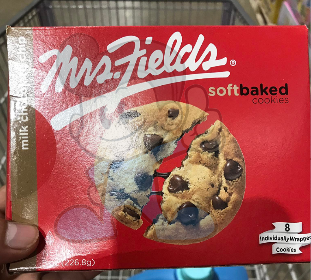 Mrs. Fields Soft-Baked Cookies Milk Chocolate Chips 226.8G Groceries