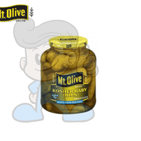 Mt. Olive Kosher Baby Dills Made With Sea Salt 1.36L Groceries