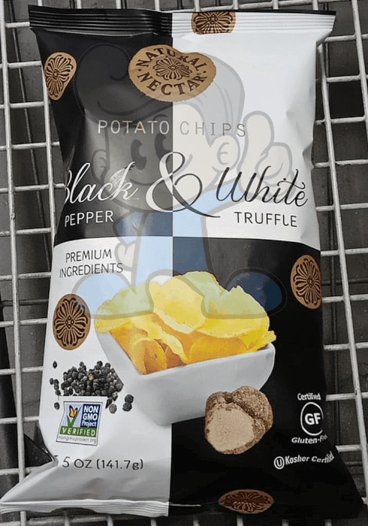 Natural Nectar Potato Chips Black Pepper & White Truffle (2 X 5Oz) Groceries