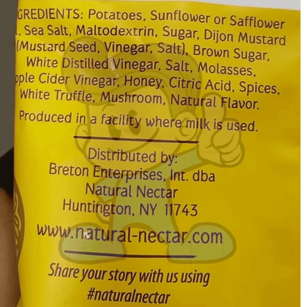 Natural Nectar Potato Chips Honey Mustard & White Truffle (2 X 5Oz) Groceries