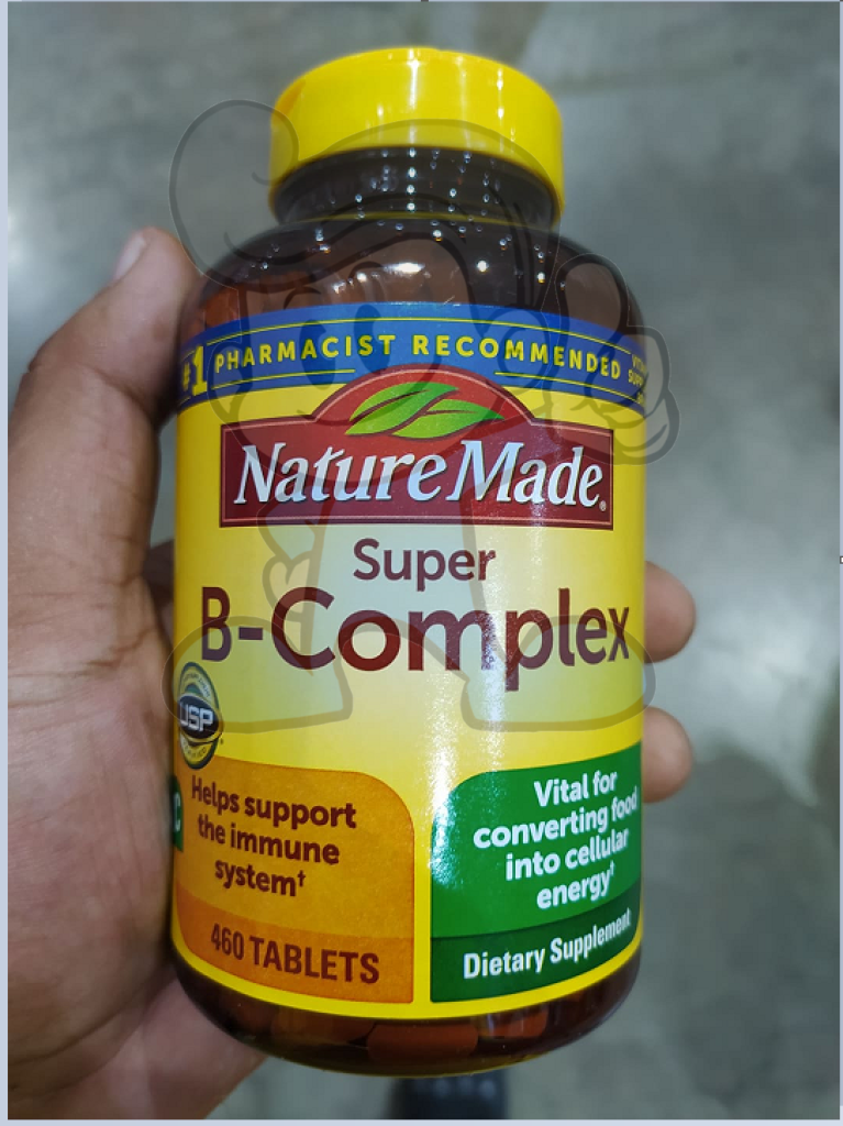 Nature Made Super B-Complex 460 Tablets Health