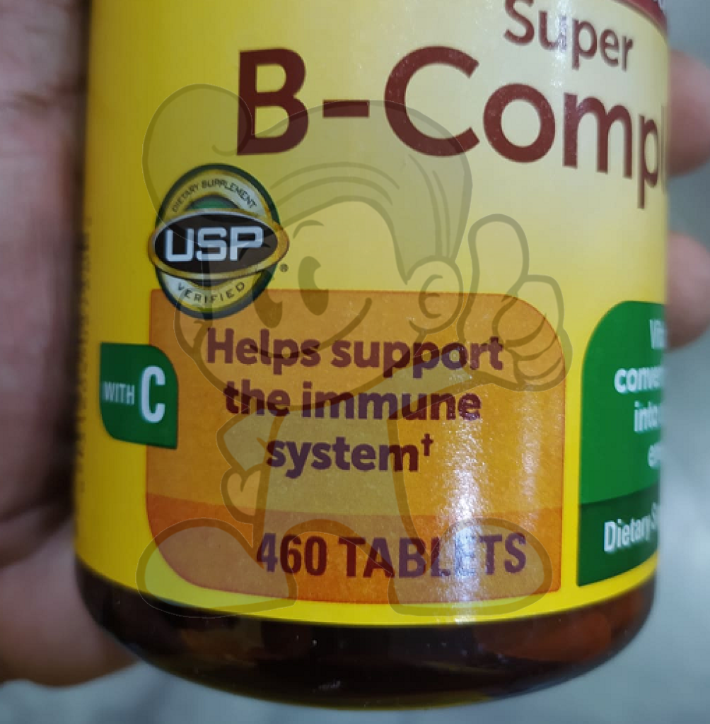 Nature Made Super B-Complex 460 Tablets Health