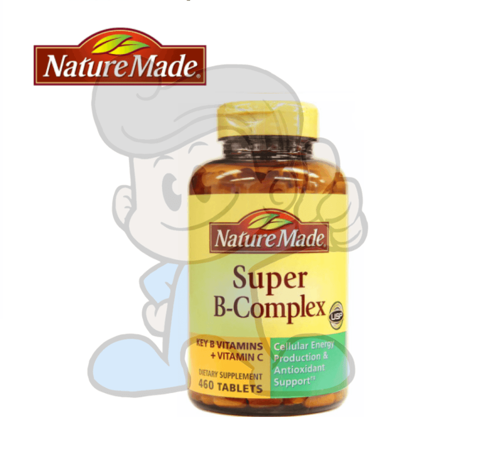 Nature Made Super B-Complex 460 Tablets Health