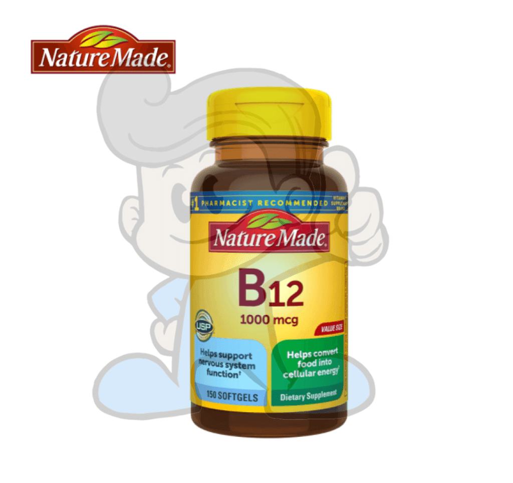 Nature Made Vitamin B12 1000 Mcg 400 Softgels Health