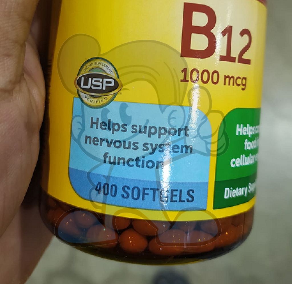 Nature Made Vitamin B12 1000 Mcg 400 Softgels Health