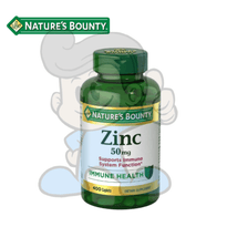 Natures Bounty Zinc 50 Mg 400 Caplets Health