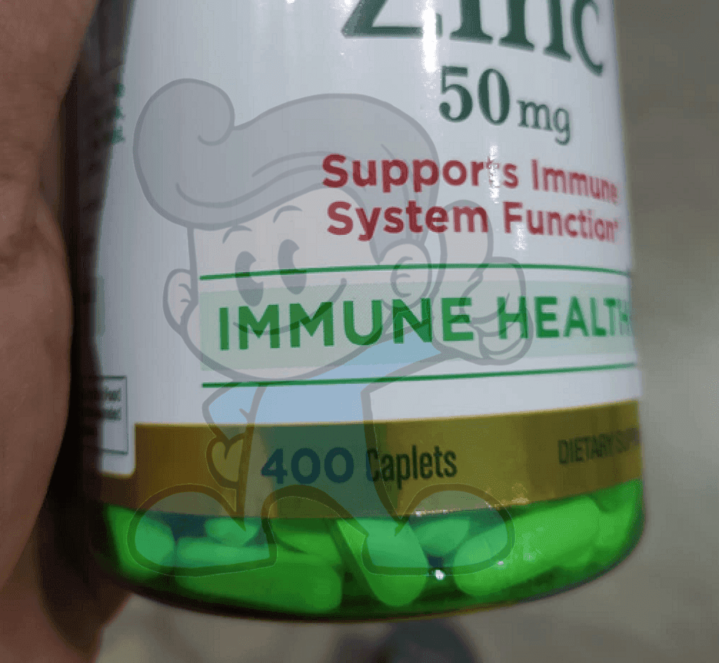 Natures Bounty Zinc 50 Mg 400 Caplets Health