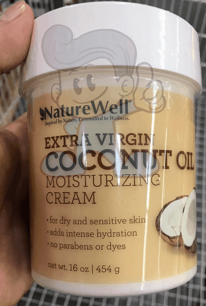 Naturewell Extra Virgin Coconut Oil Moisturising Cream 16Oz Beauty