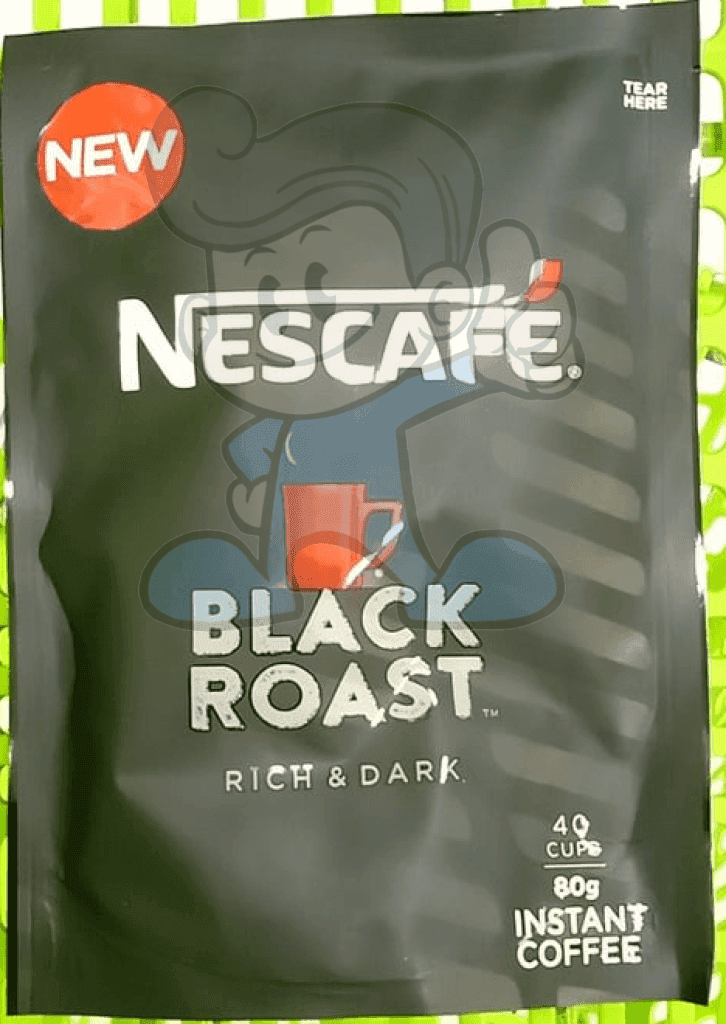 Nescafe Black Roast Rich And Dark Instant Coffee (2 X 80G) Groceries