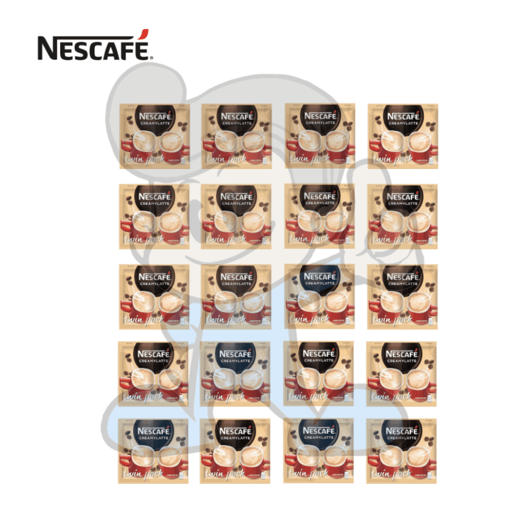 Nescafe Creamy Latte Twin Pack (20 X 55G) Groceries