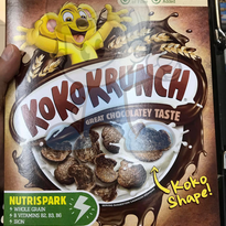 Nestle Koko Krunch Whole Grain Chocolate Flavoured Wheat Curls Breakfast Cereal (2 X 330 G)