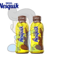 Nestle Nesquik Chocolate Lowfat Milk (2 X 414 Ml) Groceries