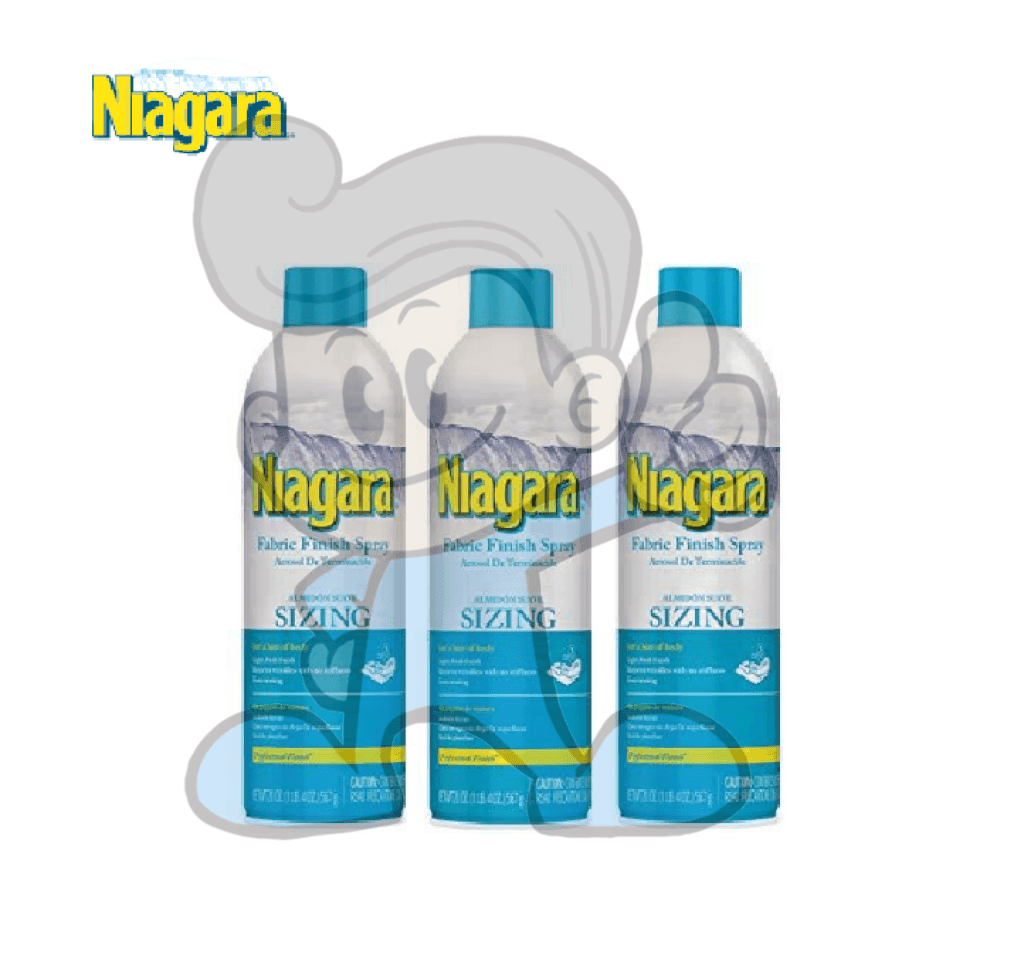 Niagara Fabric Finish Spray Sizing (3 X 20 Oz) Laundry & Cleaning Equipment