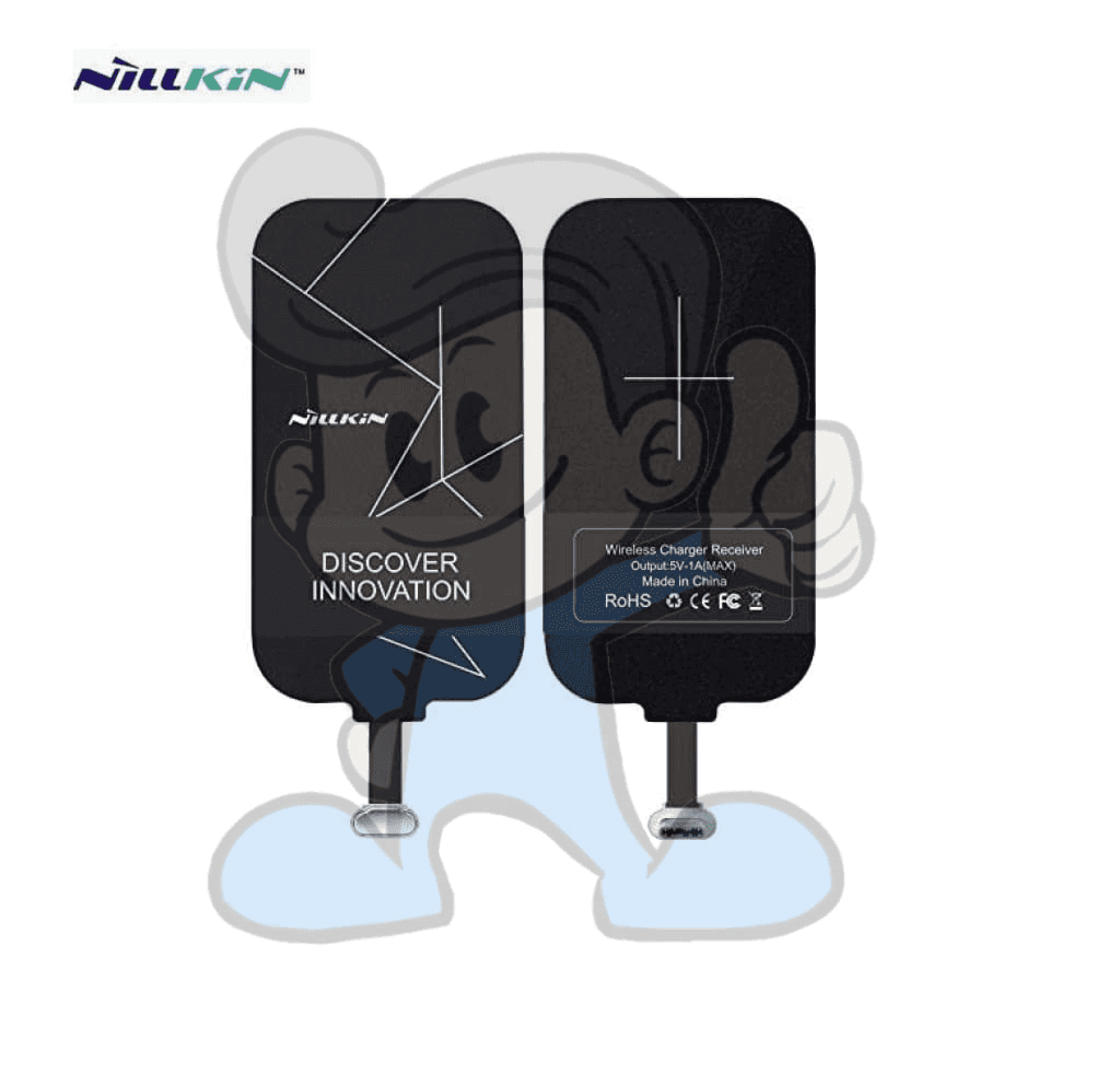 Nillkin Magic Tag Usb C Qi Wireless Charger Receiver (Long) Electronics Accessories
