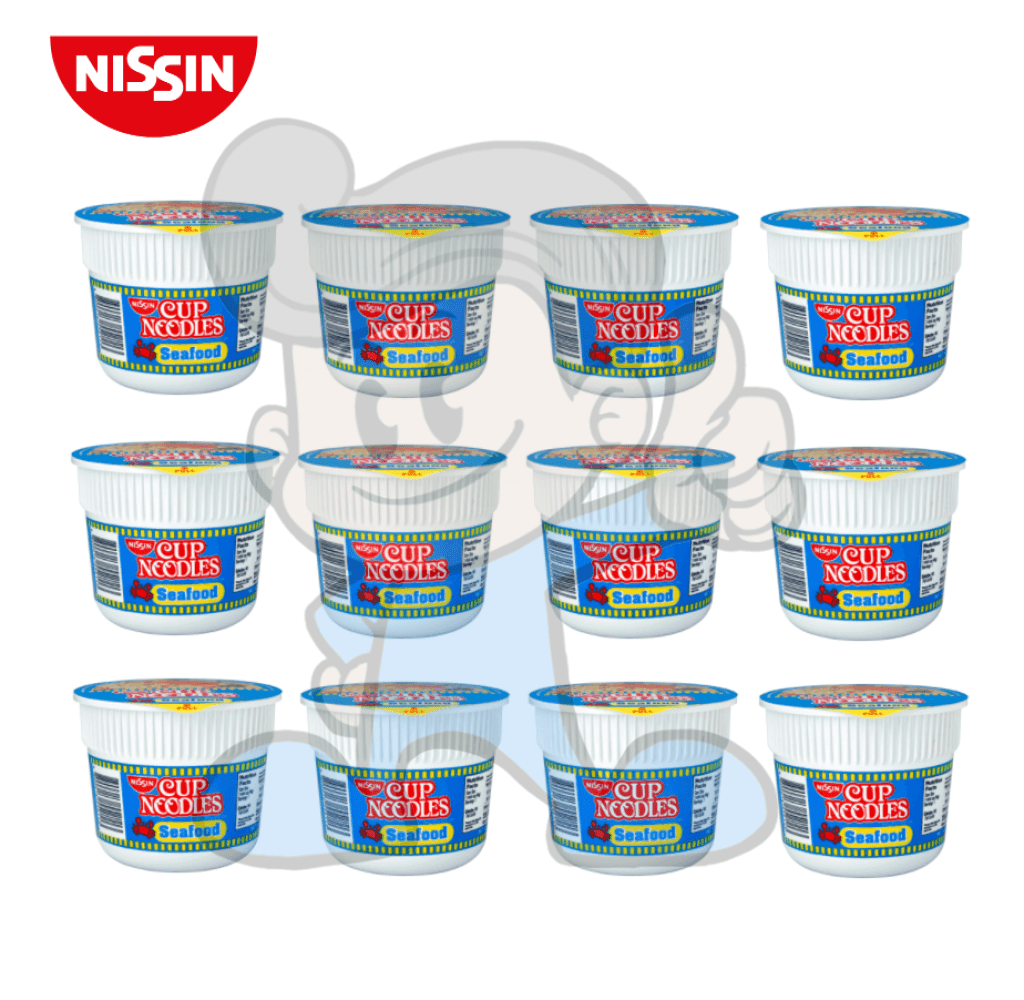 Nissin Cup Noodles Mini Seafood (12 X 40G) Groceries