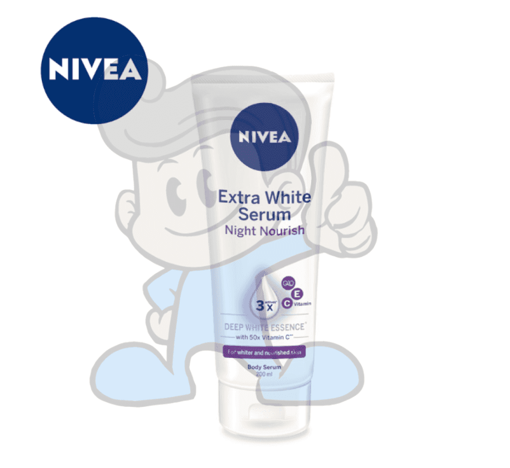 Nivea Body Night White Firming Serum 200Ml Beauty