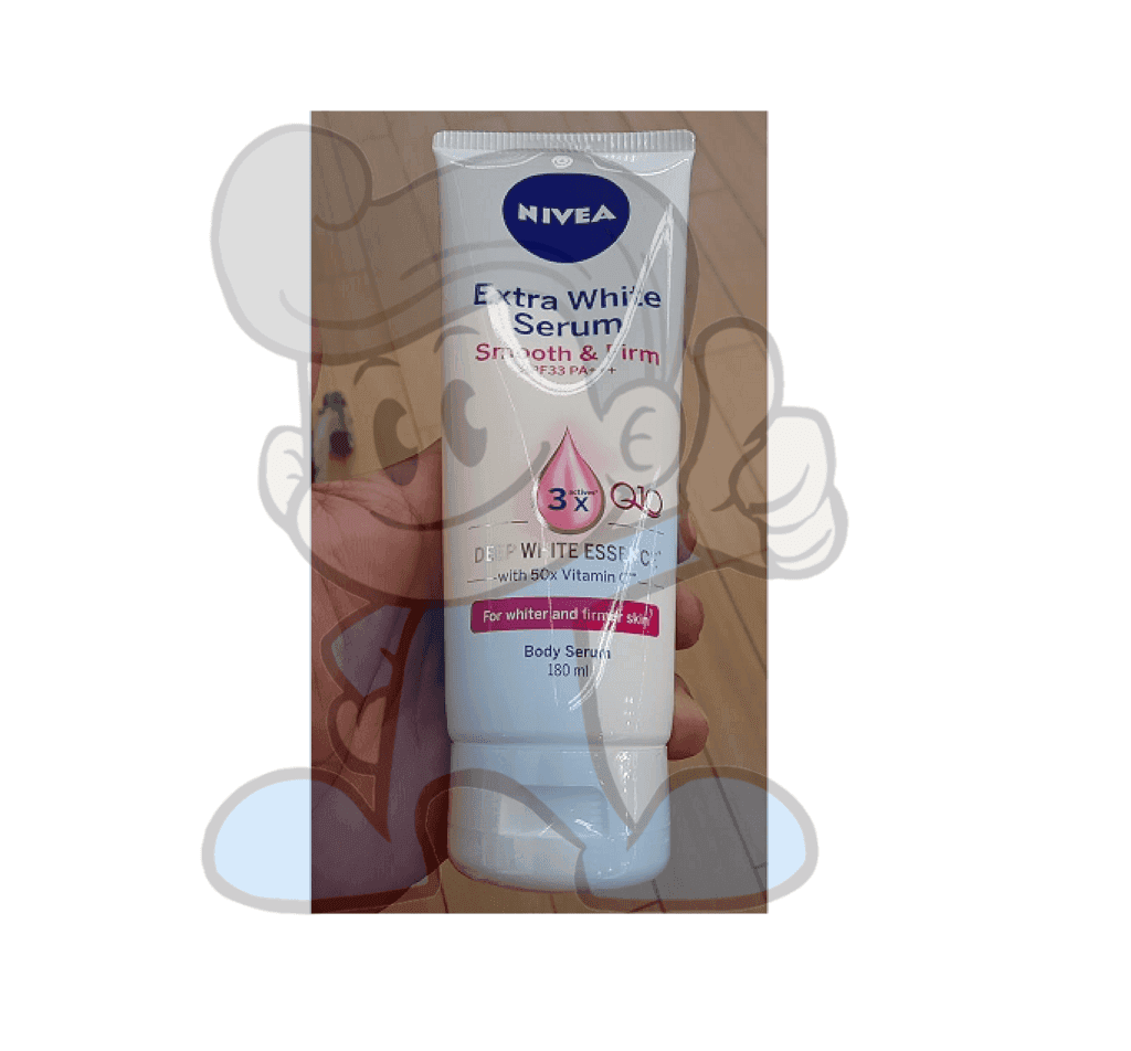 Nivea Body Serum Extra White Smooth And Firm With Spf 33 Pa++ 180Ml Beauty