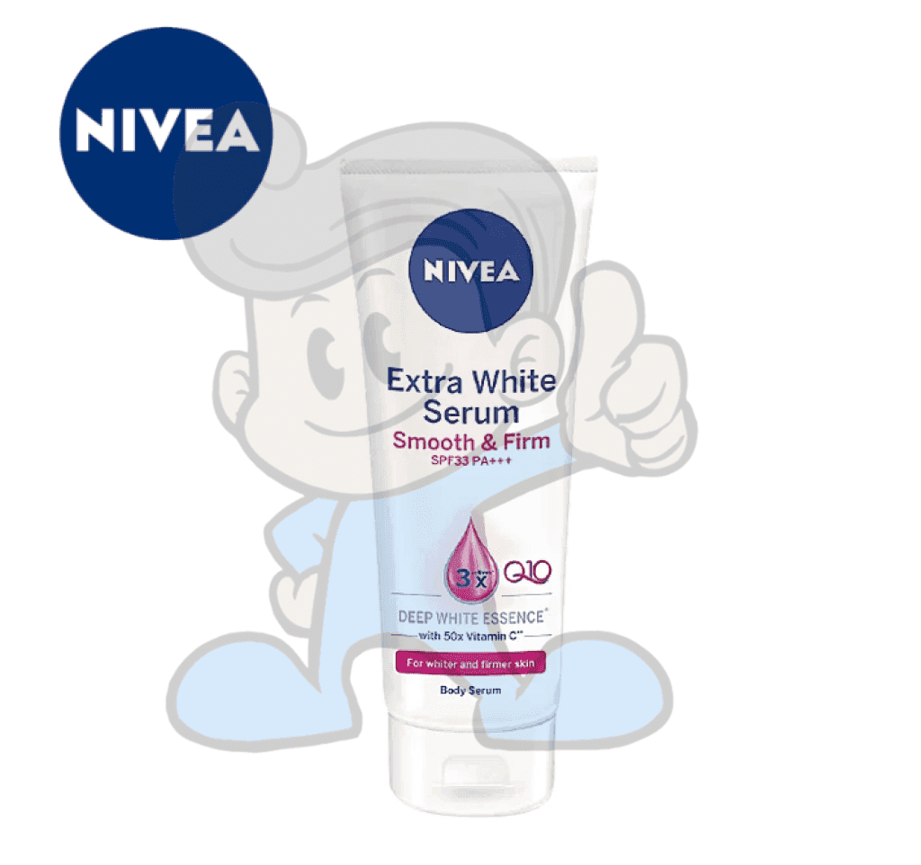 Nivea Body Serum Extra White Smooth And Firm With Spf 33 Pa++ 180Ml Beauty