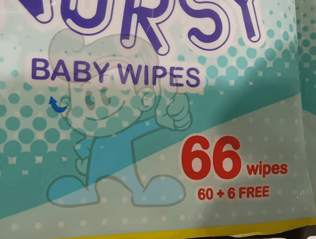 Nursy Sensitive Baby Wipes Unscented (2 X 66S) Mother &