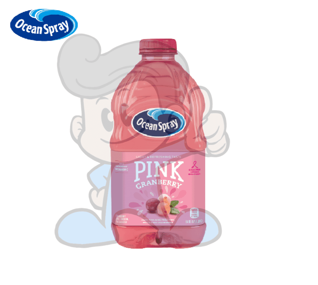 Ocean Spray Pink Cranberry Juice Cocktail 1.89L Groceries