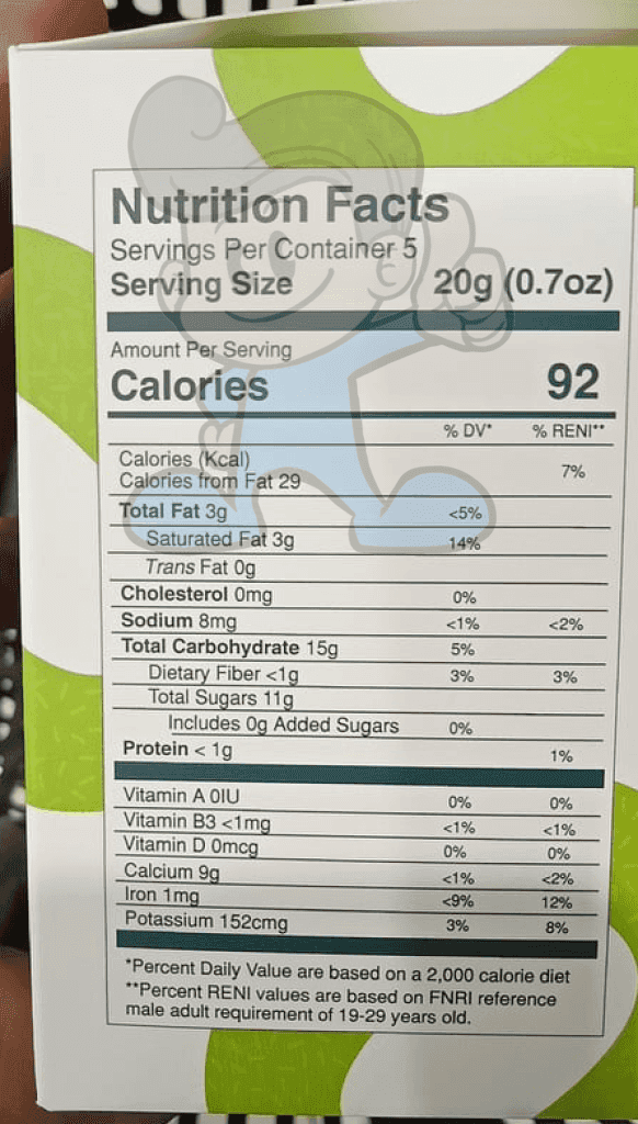 Oh So Healthy! Choco Mango Dipped Crisps 100G Groceries
