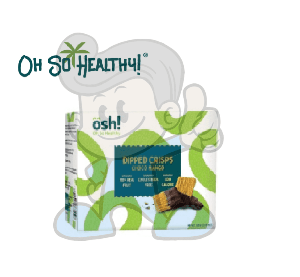 Oh So Healthy! Choco Mango Dipped Crisps 100G Groceries